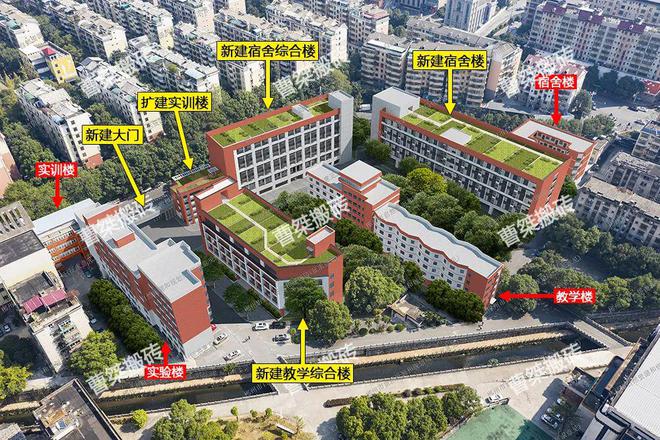 kaiyun郴州工业交通学校改扩建规划公示(图7)