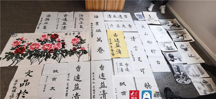 一纸一笔书写经典青岛京华学校书法比赛展学生风采kaiyun(图8)